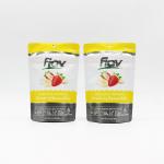 MOPP Mylar Aluminum Foil Bags 0.5oz ziplockk Pouches With Tear Notch for sale