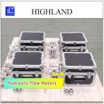 HIGHLAND Hydraulic Flow Meters With Joint Harvester Oil Temperature Range -20C -150C for sale
