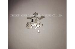 China Cobalt / Tungsten Carnbide Saw Tips For Pneumatic Drill , Good Impact Resistance supplier
