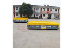 China Steerable Motorized Trackless Transfer Trolley 5 Tons Directional Movement supplier