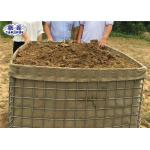 Galvanized Welded HESCO Barriers SMIL 19 Zinc - Aluminum Coated Finishing for sale