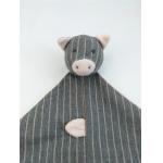 Full Cotton Pig Stuffed Soft Plush Toy Towel Doudou Baby Comforter Sleeping Animal EN71 Infant Safe for sale
