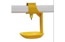 China Yellow Chicken Nipple Drinker 38.8mm Automatic Poultry Drinkers supplier