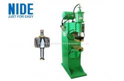 China Wind Leaf Armature Spot Welding Equipment 2 Working Stations Plc Programming supplier