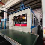 Second Hand Plastic Thermoforming Machine For Making Plastic Cups Plates for sale