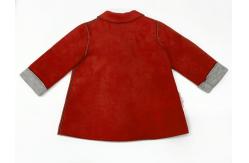 China Polyester Fabric Autumn Cute Baby Girl Jackets Cotton supplier