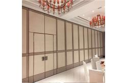 China Movable Partition System Acoustic Sliding Walls With Door For Convention Hall supplier