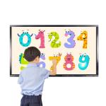 Interactive 75 4K 118W 350nits LCD Touch Screen Display for sale