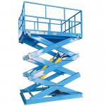 4m Fixed Scissor Lift 1000kg Electric Double Scissor Lift Table