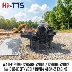 129004-42001 129100-42002 129508-42001 129100-42004 Water Pump for 3D84E 3TNV88 4TNV84 4TNV88 4D84-2 Engine for sale