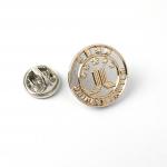 Round Shape Custom Bicolor Badges  2mm Thickness for sale