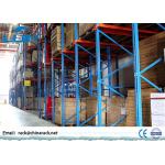 High Density Steel Drive In Pallet Rack Shelving For Storage Corrosion Protection for sale