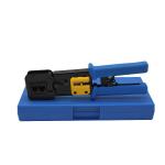 8p8c Rj45 Pass Through Connectors Utp Gold Plating Cat6 Modular Plug for sale