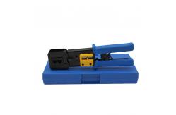 China 8p8c Rj45 Pass Through Connectors Utp Gold Plating Cat6 Modular Plug supplier
