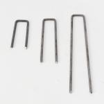 Galvanized U Shaped Ground Anchors Lawn Insect Proof  For Camping