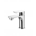 brass single hole deck mounted  Wash basin Faucet  round high basin faucet for sale
