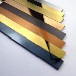 8ft U Profile Stainless Steel Tile Trim ASTM Standard SS Tile Edge Trim for sale
