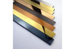 China 8ft U Profile Stainless Steel Tile Trim ASTM Standard SS Tile Edge Trim supplier