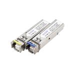 1.25G Singlemode SFP Module LC Port 20KM 1310/1550nm WDM DDM Support OEM for sale