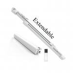 Ceiling Extendable Curtain Track Remote Control Curtain Tracking System for sale