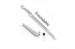 China Ceiling Extendable Curtain Track Remote Control Curtain Tracking System supplier