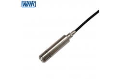 China 0-200m Submersible Level Sensor , WNK8010 liquid Water Level Sensor Probe supplier