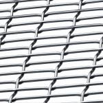 Stainless Steel Crimped Woven Wire Mesh For Hotel Decoration