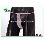 Colorful Disposable PP Nonwoven Female T Back Pants For Beauty Salon for sale