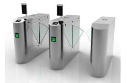 China 0.2s SS304 Remote Control Flap Turnstile Unidirectional supplier