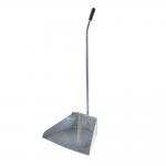 Heavy Duty Long Handle Metal Dustpan For Household Garden Trade for sale