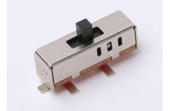 China SMD PCB Soldering SPDT Slide Switch 1 Pole 3 Position SS13D27 supplier