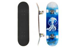 China Custom Aluminum Alloy Paint Bracket Deck Skateboard Maple Wooden Skateboard supplier