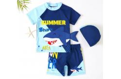China Blue Shark Boys Swimwear Sets Children'S Xl For Beach Occasion supplier