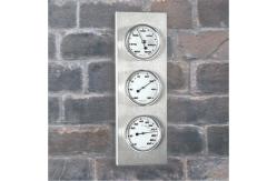 China Stainless Steel Material Calibrated Temperature And Humidity Monitor 350g Light Weight supplier