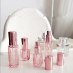 Rose Gold Portable Refillable Atomizer Travel Perfume Fine Mist Sprayer Bottle for sale