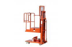China 4m 200kg Semi Electric Order Picker Warehouse High Lift Order Picker supplier