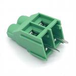 HQ635 2 Poles Busbar Pcb Screw Terminal Block 6.35/7.62mm Pitch for sale