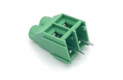 China HQ635 2 Poles Busbar Pcb Screw Terminal Block 6.35/7.62mm Pitch supplier
