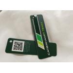 Eco Friendly Custom Clothing Hang Tags For Merchandise Specialized Shape for sale