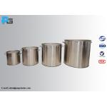 GB 40876 Stainless steel Standard Pans for Testing Commerical Induction Cookers for sale