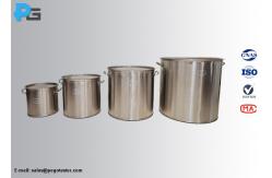 China GB 40876 Stainless steel Standard Pans for Testing Commerical Induction Cookers supplier