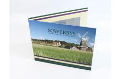 China Business Gift Video In Print Brochure 7 Inch Video Book Custom Printing Hardcover supplier