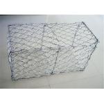 Hexagonal 2m Galvanized Gabion Boxes Wire Mesh Baskets Walls Hot Dipped for sale