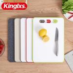 Silicone Cut Bread Chicken Black Poultry Pp Plastic Cutting Board With Knife Sharpening