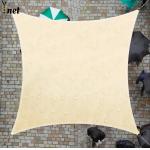 Rectangle Polyester Sun Shade Fabric 10'X13' Waterproof Sun Shade Fabric Customized  for sale