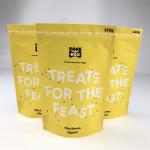 CMYK Pet Food Packaging Aluminum Foil Bag Stand Up With Zipper for sale