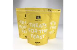 China CMYK Pet Food Packaging Aluminum Foil Bag Stand Up With Zipper supplier