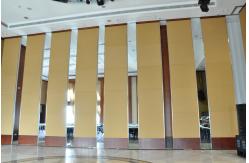 China Operable Sliding Acoustic Partition Wall For Classroom 65mm Thickness supplier