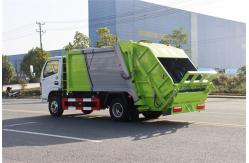 China 5CBM 4x2 Dongfeng Rubbish Compactor Truck Euro 3 With Back Bucket supplier