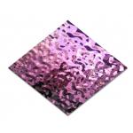 ASTM A240 New Pattern Ripple Decorative Stainless Steel Sheet Metal Plate for sale